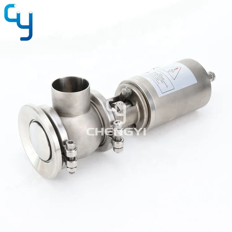 Sanitary stainless steel 316L 304 tank bottom seat valve