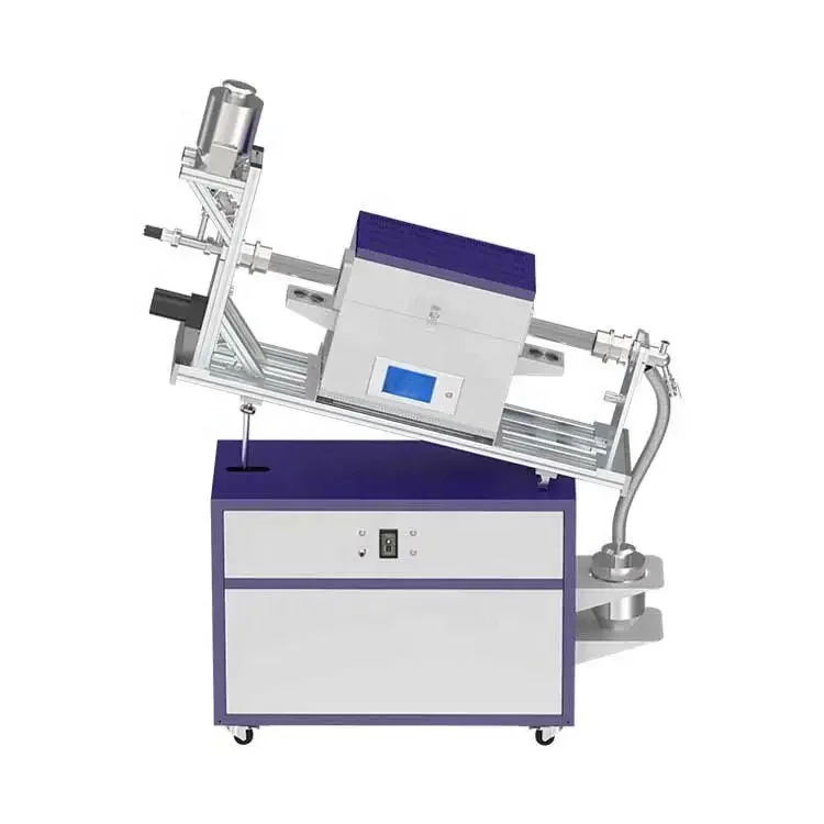 1200 Degree Tilting Rotary Tube Furnace Heat Treatment Rotary Tube Furnace Laboratory Electric Tube Furnace