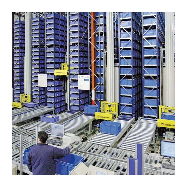 Guangdong Efficient Industrial Automated Storage System Automatic Warehouse Storage Asrs Racking System Automated Racking