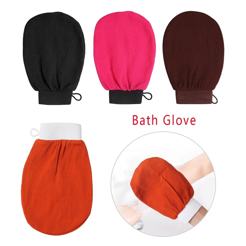 Hot Sales Wholesale Bath Gloves Exfoliating Mitt Exfoliating Body Mitt Scrub Gloves