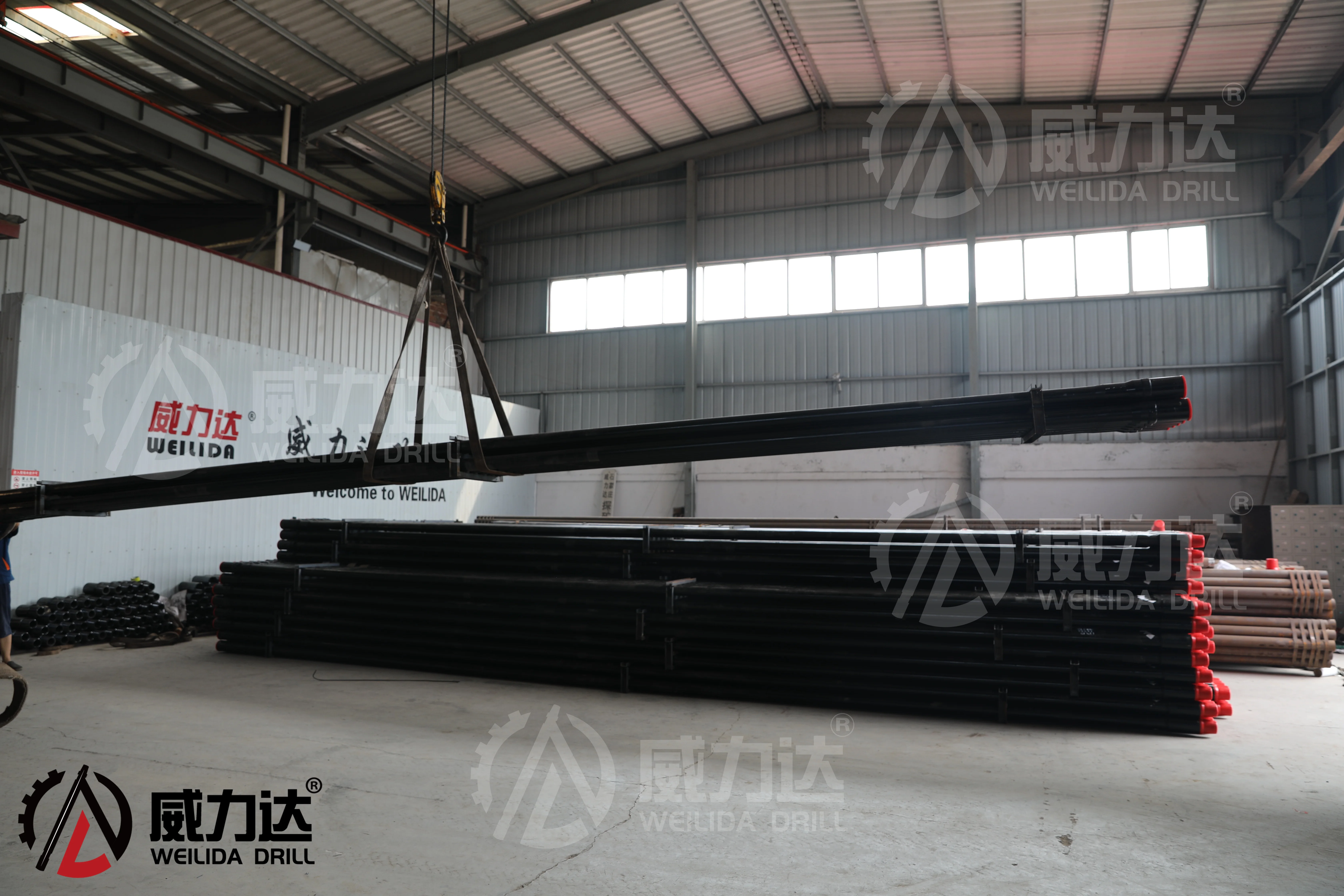 API 5 1/2 FH oil gas drill pipe/rod 9 meters oil well drilling