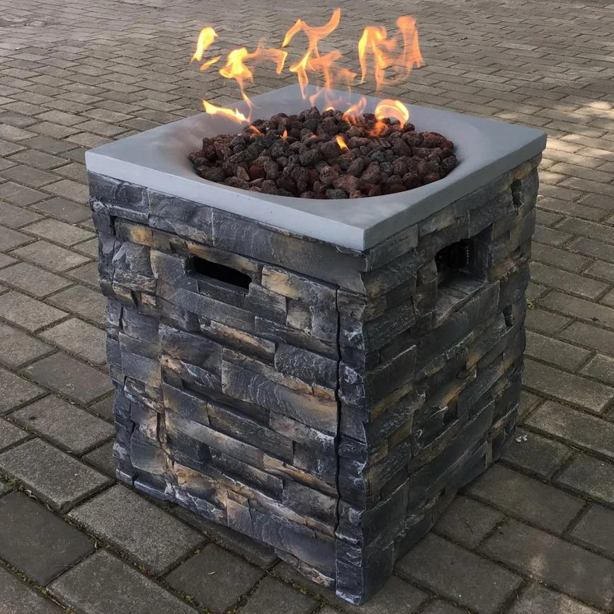 JIAHE outdoor garden patio propane natural gas small fire pit burner