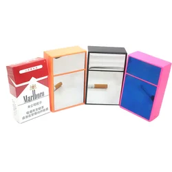 New design fancy mirror woman plastic cigarette box tobacco holder