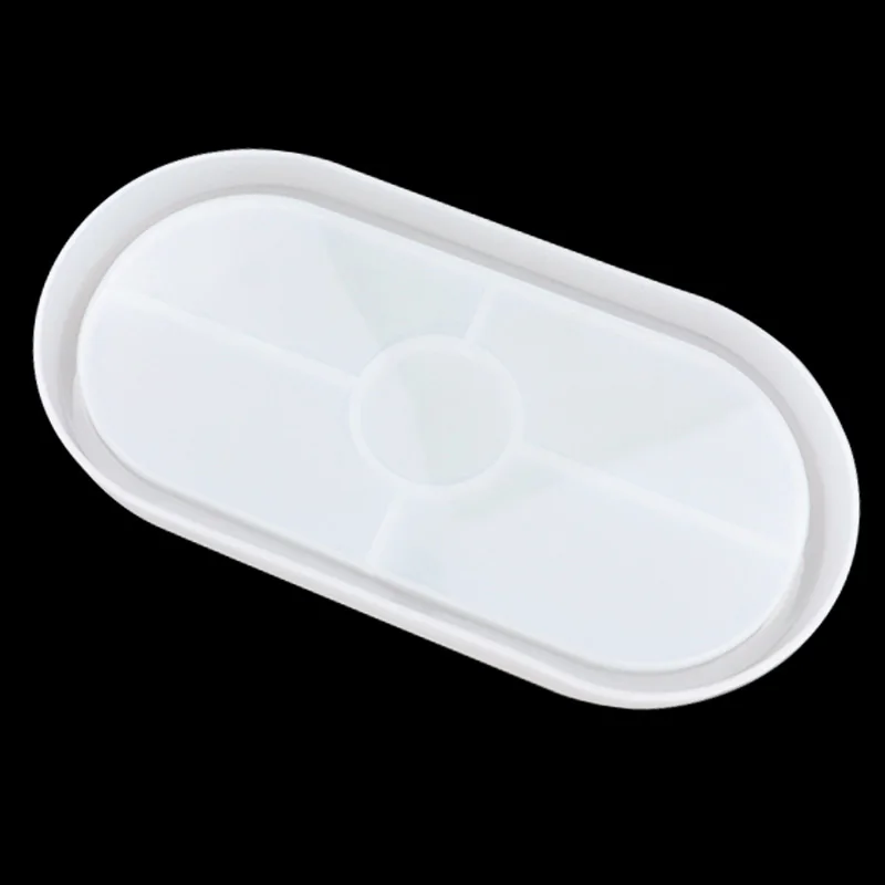 1160 large elipse oval shape cup mat coaster silicone mold epoxy resin mold silicone hand make diy cut mat