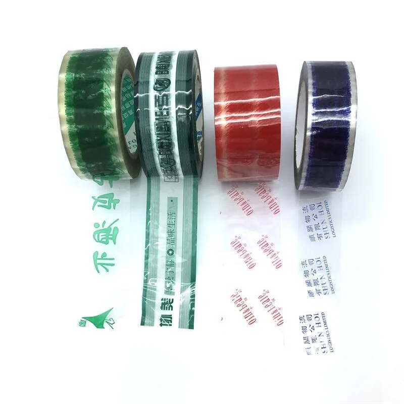 hebei factory Custom logo packing tape