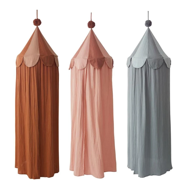 Baby Girl Princess Bed Mosquito Net Canopy For Crib Cot Decoration