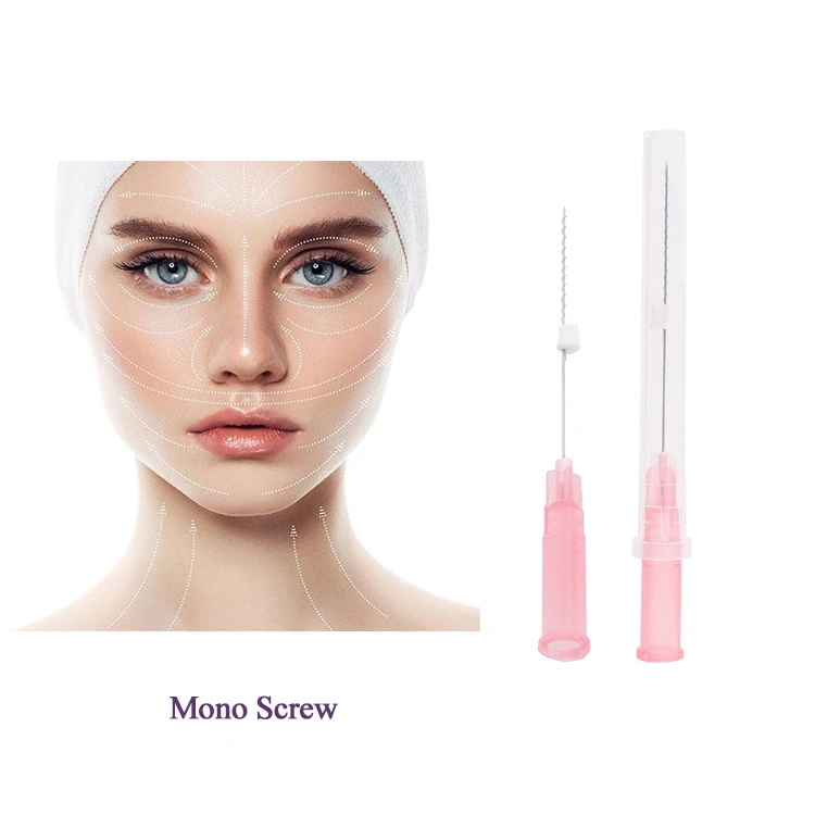 Mono screw PCL 30g 25mm Sharp Needle Thread Type absorbing sterile surgical suture needle