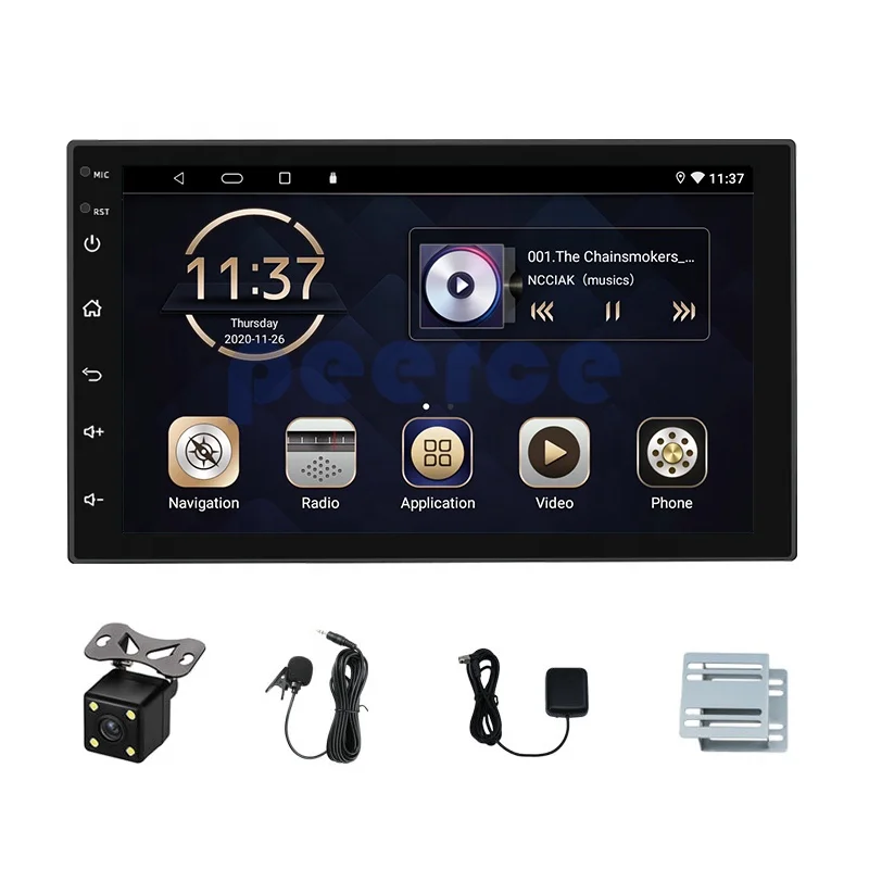 
Factory sale Car player 2 Din 7inch 1 + 16 system FM Android 9.1 Car stereo Multimedia player android 