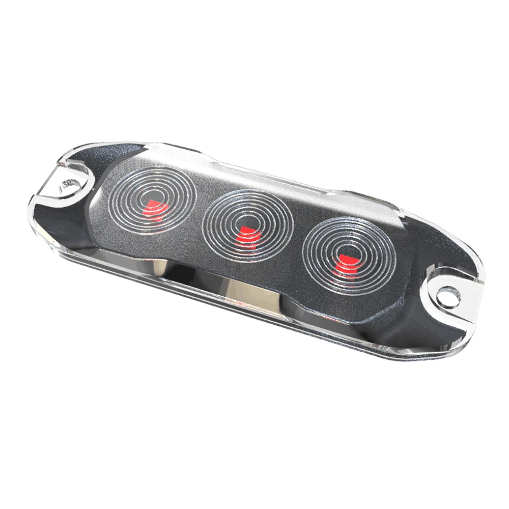 Led Emergency Strobe Flash Light Bar E-mark ECE warning Side Marker Signal Lamps Hazard Waterproof For Suv Trucks Offroad Pickup