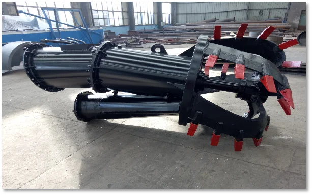 KEDA Auger hydraulic dredger cutter  head /claw drill dredger head /dredging cutter head