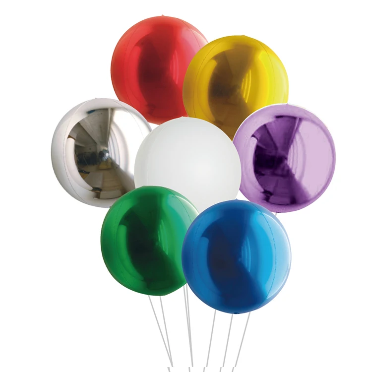 Наполненные гелием С Днем Рождения Круглый воздушные шары из фольги в течение примерно недели поплавок