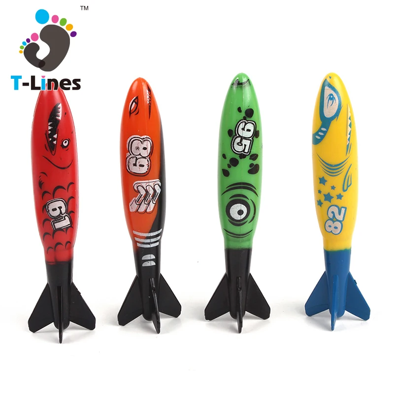 Underwater summer torpedo fish swimming pool diving toys
