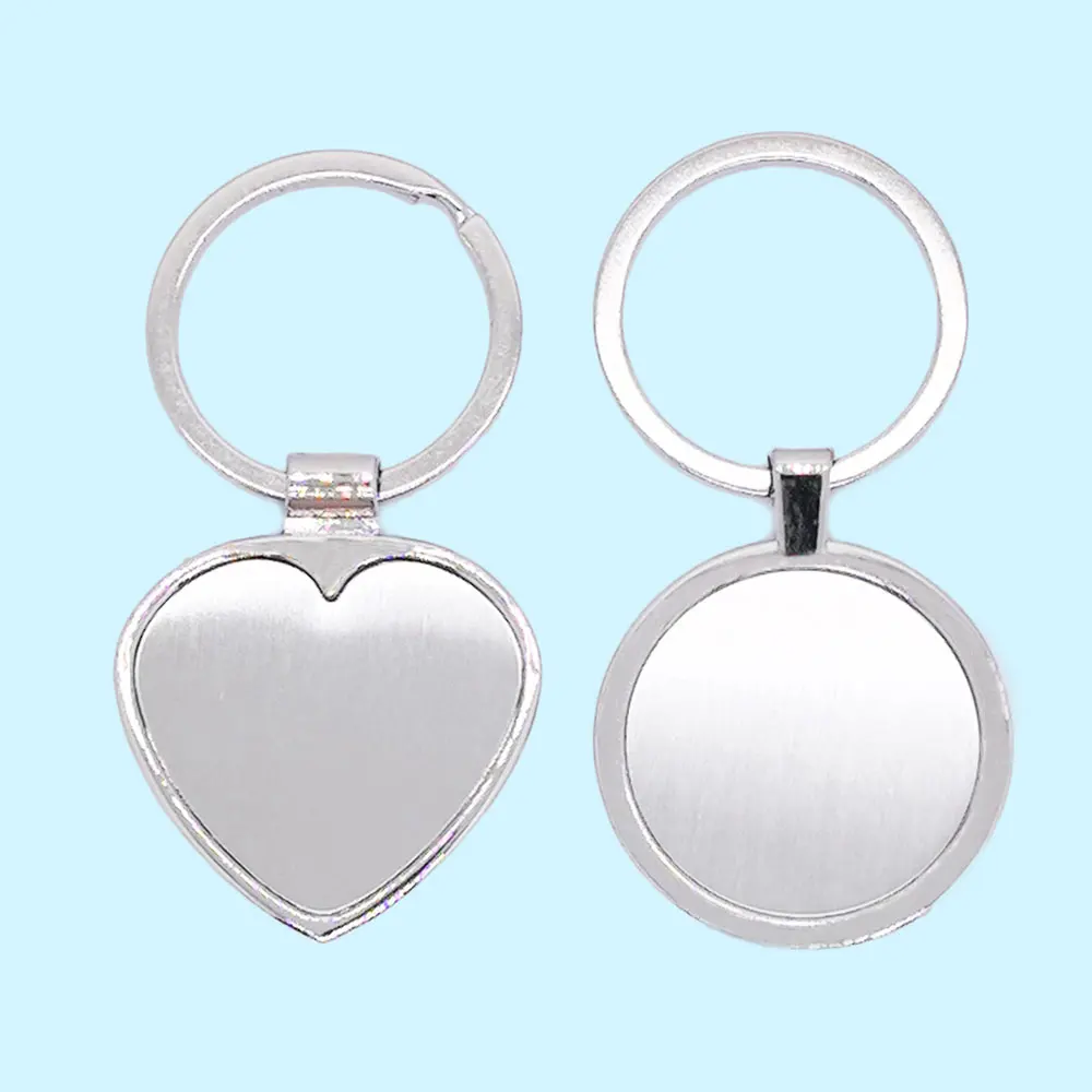 Factory Wholesale Metal Key Chains Custom Logo High Quality Blank Keychains