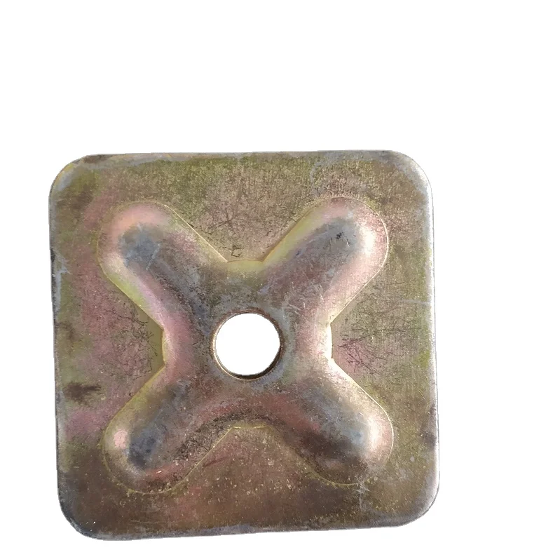 120*120 mm washer plate for use 15/17mm formwork tie rod