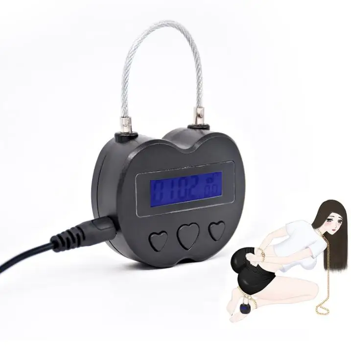USB Electronic Timer For Handcuffs Mouth Gag Time Lock  Bondage Chastity BDSM Adult Slave Sex Toy For Women SM Rechargeable