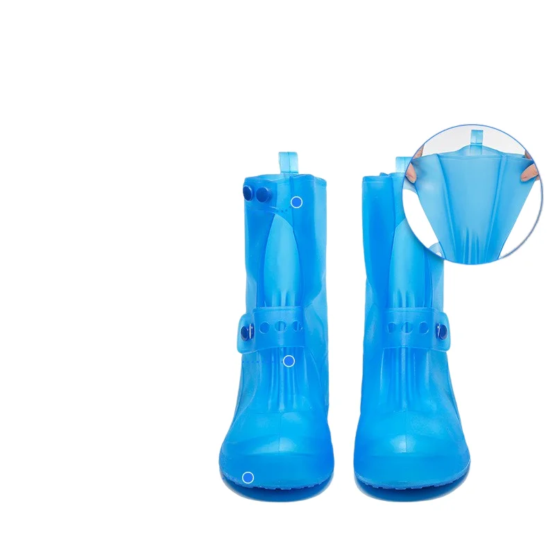 Reusable PVC material injection molding rain shoe covers