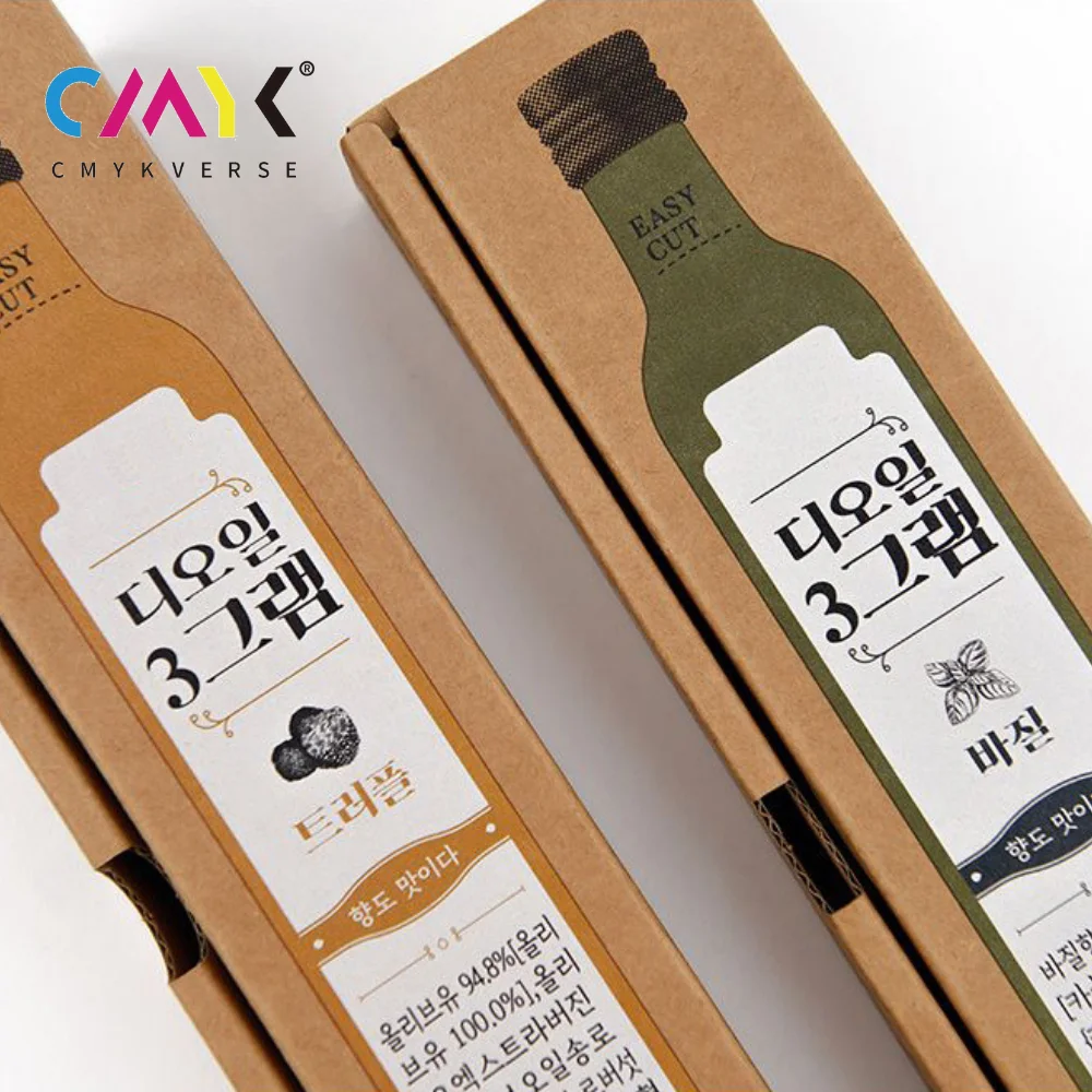 Retail Shipping Kraft 3 Pack Hot Sauce Bag Packaging  Customized Boxes and Logo Printing