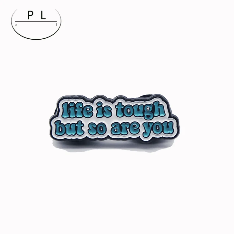 Manufacturer wholesale clothing color customizable alloy metal pin badge Brooch collar pin clothing accessories