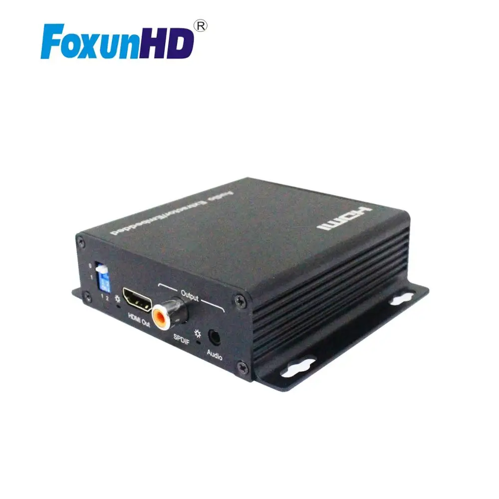 4K@60HZ Inserter & Extractor Support 2 DIP Switch To Extract The Digital HDMI Audio Signal And Embedding