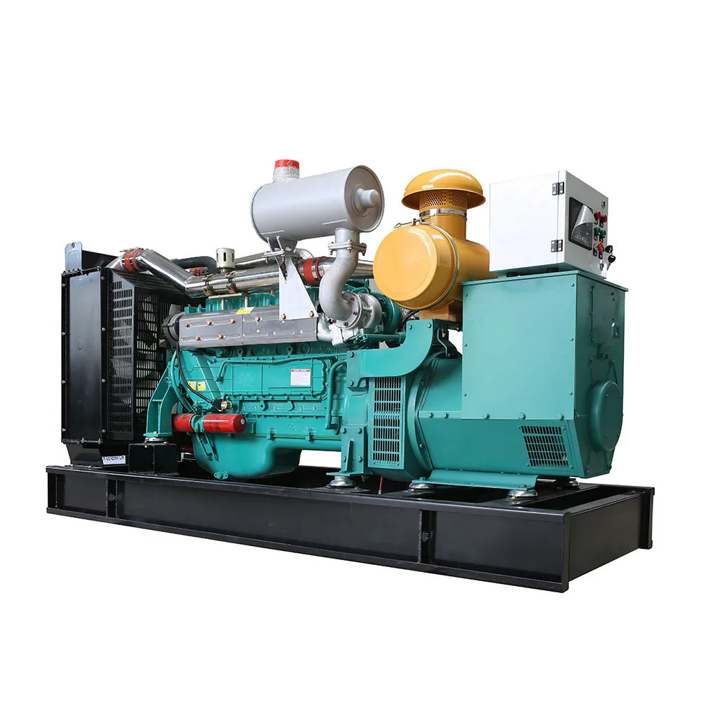 20kw 50kw 80kw 120kw 150kw Biogas generator set with Cummins original weichai gas powered engine  methane gas power plant