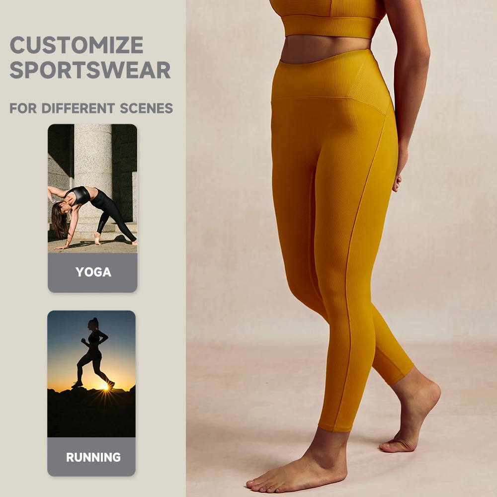 Luckpanther OEM Legging Gym Activewear Women High Elastic Design Running Training Tight Yoga Pants For Women