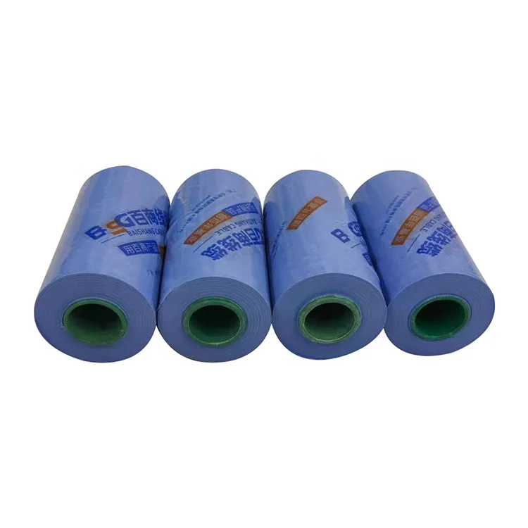 Customized Printed logo pvc plastic wrap pvc stretch film for wires coil wrapping