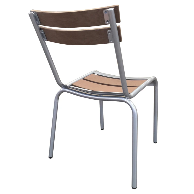 Wholesale stacking plastic wood outdoor restaurant chair