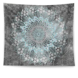 Psychedelic Hippie Cloth Tapestries Night Moon Tapestry Mandala Wall Carpet Boho Decor Wall Mandala India Tapestry Wall Hanging