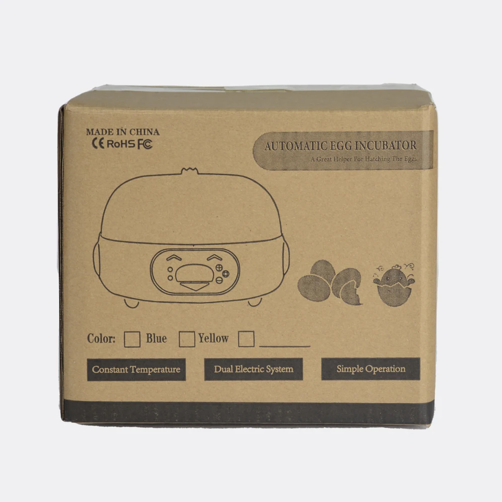 Egg Incubator with Automatic Egg Turning Temperature Humidity Control and Auto Water Replenishment