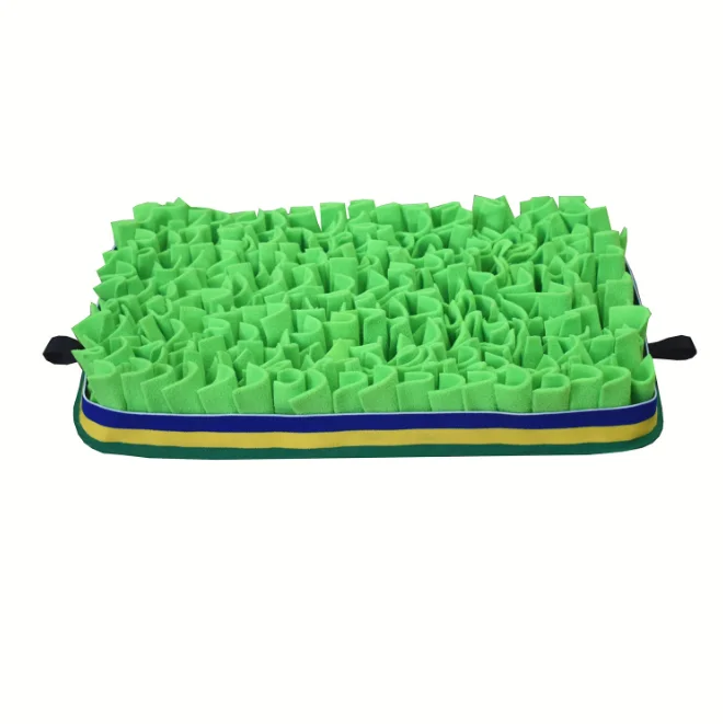
Best Selling Dog Puzzle Nose Mat Pet Snuffle Portable Feeding Pet Dog Snuffle Mat 
