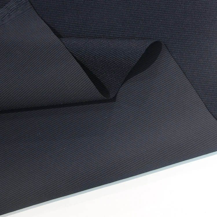 89% polyester 11% spandex knitted stretch corduroy fabric for fashion dress pant