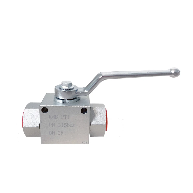 KHB -PT1/4-PT stainless steel hydraulic high pressure khb ball valve 1/4-1 inch from manufacturer