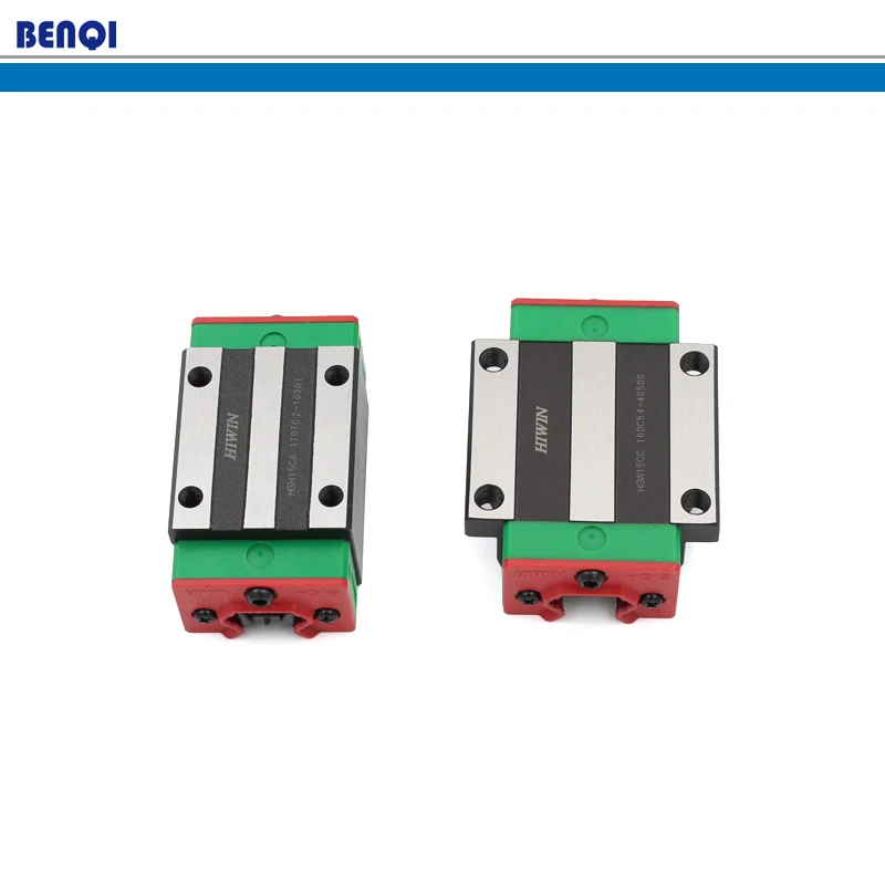 HIWIN linear guide hgr20 rail with 2pcs HGW20CA dovetail blocks