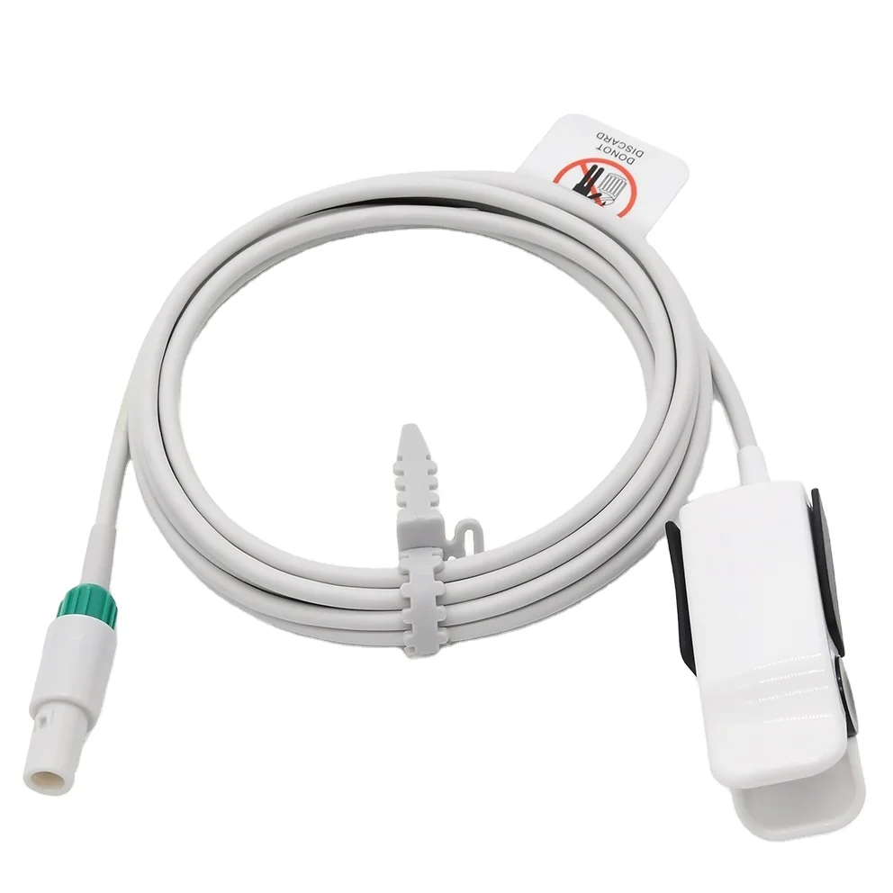 One Set Accessories SpO2 Sensor ECG Cable NIBP Tube Cuff Temperature Probe for Edan IM70