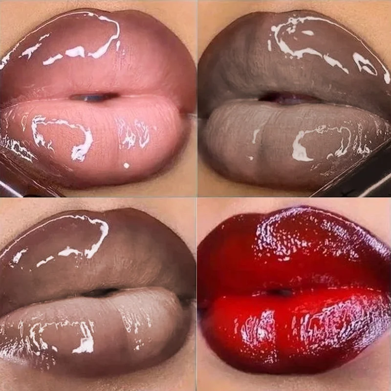 Cruelty Free High Quality Pigment Lip Cherry Shimmer Vegan Makeup Plumping Lip Gloss Private Label