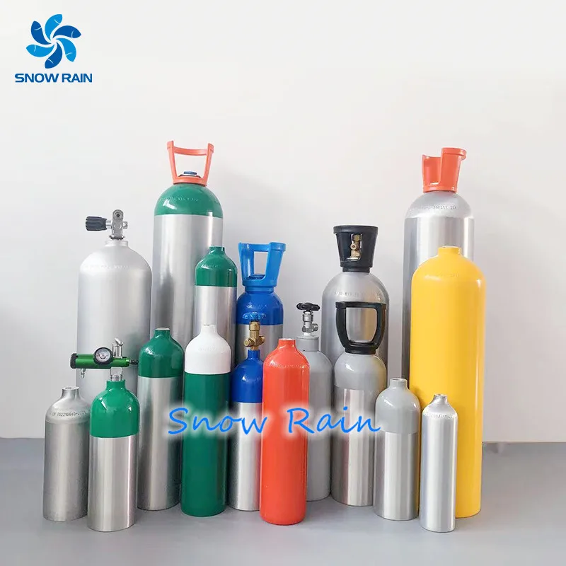 CE DOT Co2 Bottle Cylinder With Valve 150bar 57 Litres China Aluminum Siphon Tube and Cga320