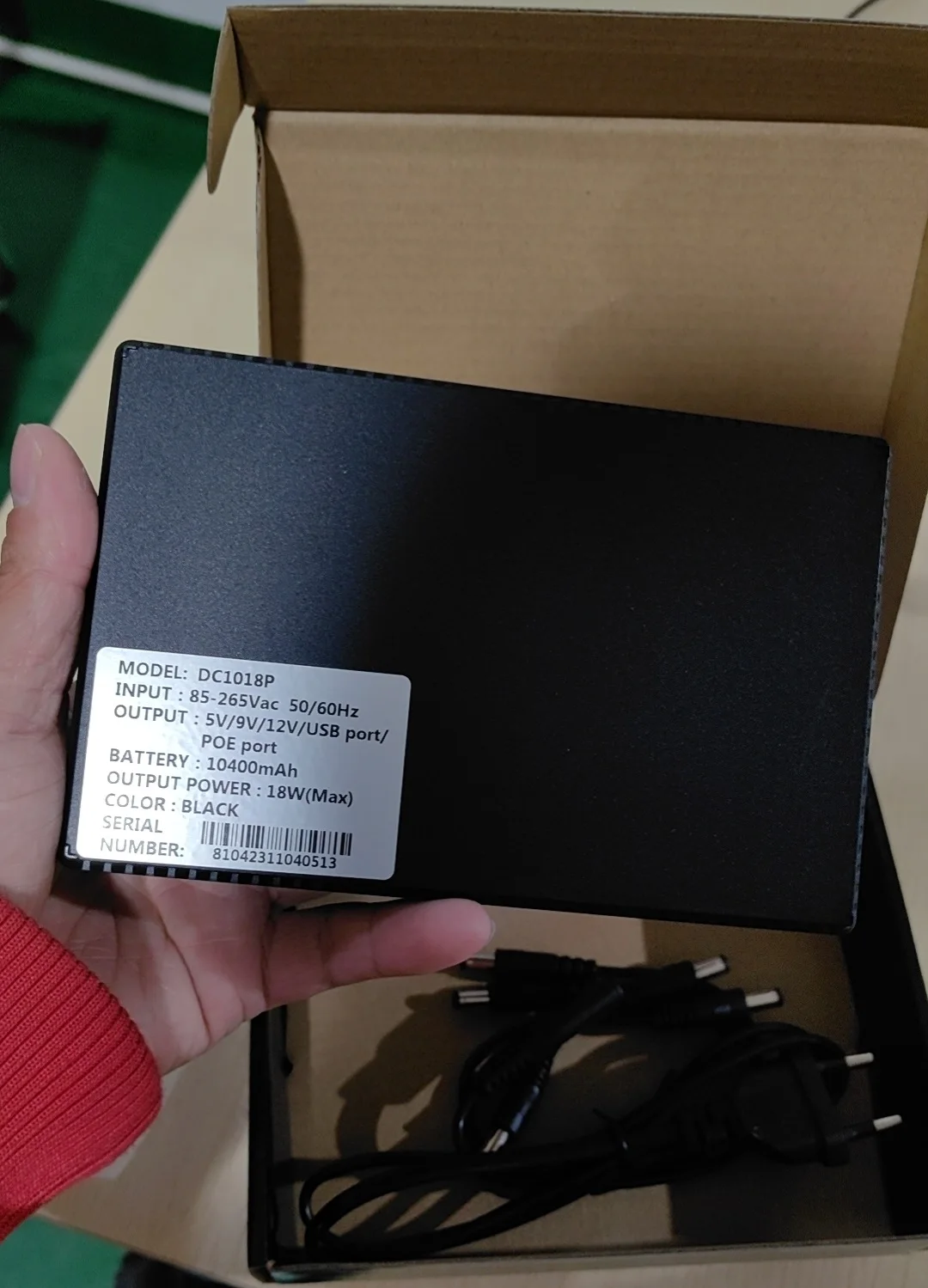 DC UPS 18W 36W 10400mah Mini UPS for wifi router and modem monitoring DC 5V 9V 12V Uninterruptible Power Supply UPS for router