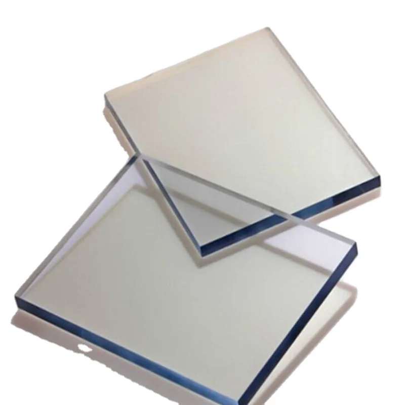 High Quality Material Building Black Blue PC Polycarbonate Solid Roof Sheet