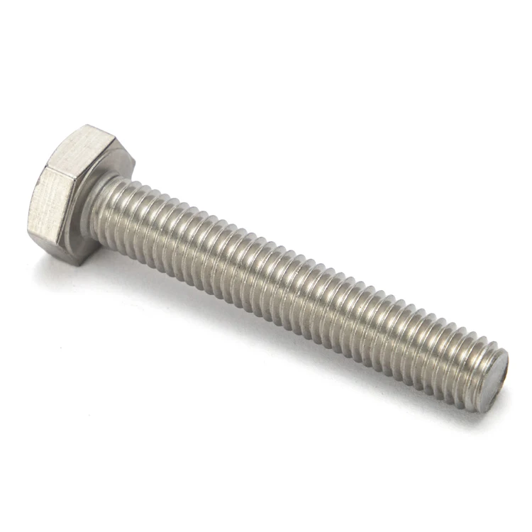 Sales in 2022. China Wholesales Galvanised Hex Head Stainless Steel 304 Screw Bolt with Full Thread