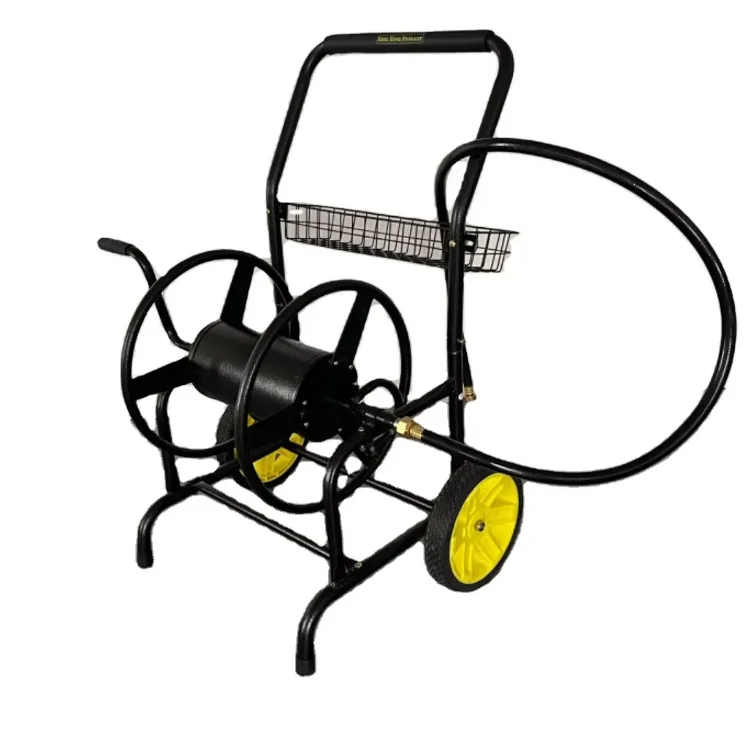 Garden hot sale Heavy Duty  Garden Winding water pipe cart With Soft Hose