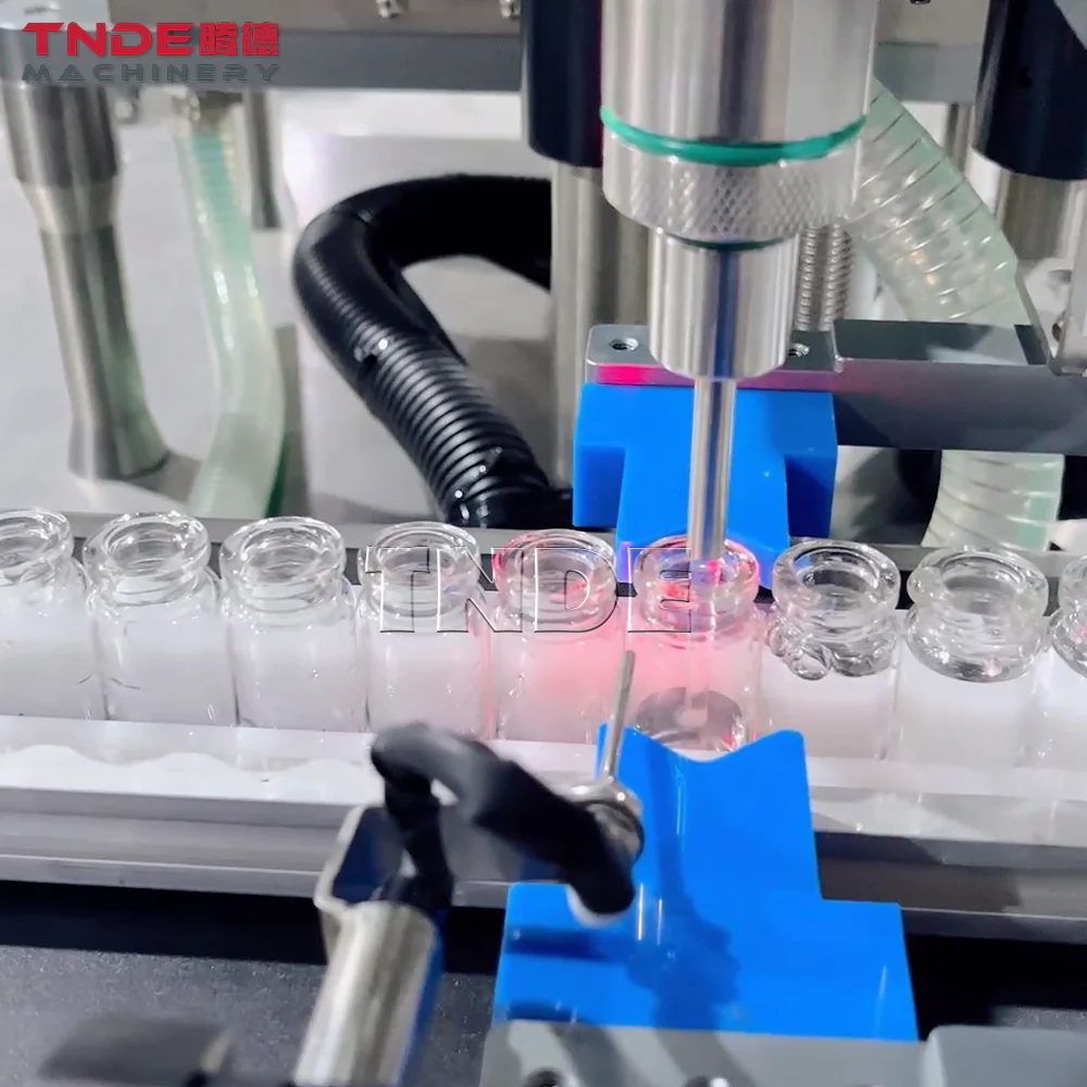 Guangzhou TNDE TDG-AG01 Automatic High Speed Emulsion Cosmetic Cream Paste Piston Filling Machine