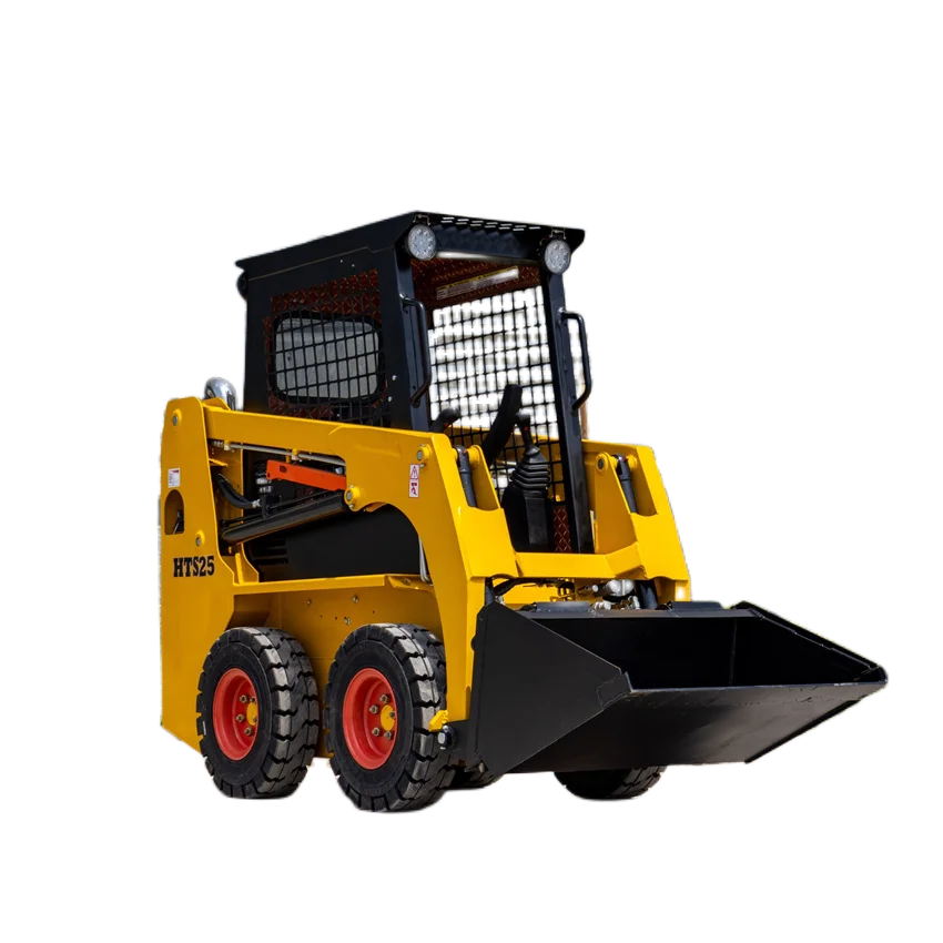 China Factory Direct Mini Skid Steer Loader with High Quality Good Price Front Loader and Core Components-Engine and Pump
