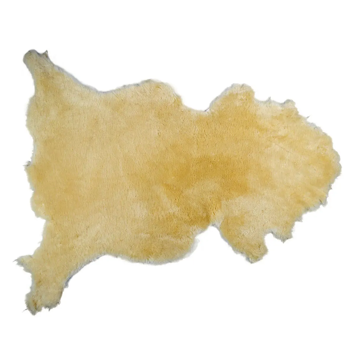 Ткань из натурального меха овчины для одежды домашнего текстиля и игрушек