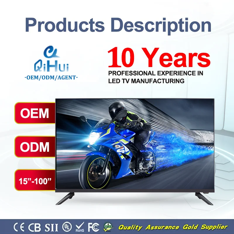 Factory OEM Universal LED TV Spare Parts SKD Cdk Complet TV Mother Board Backlight 4K Smart Television CKD KITS