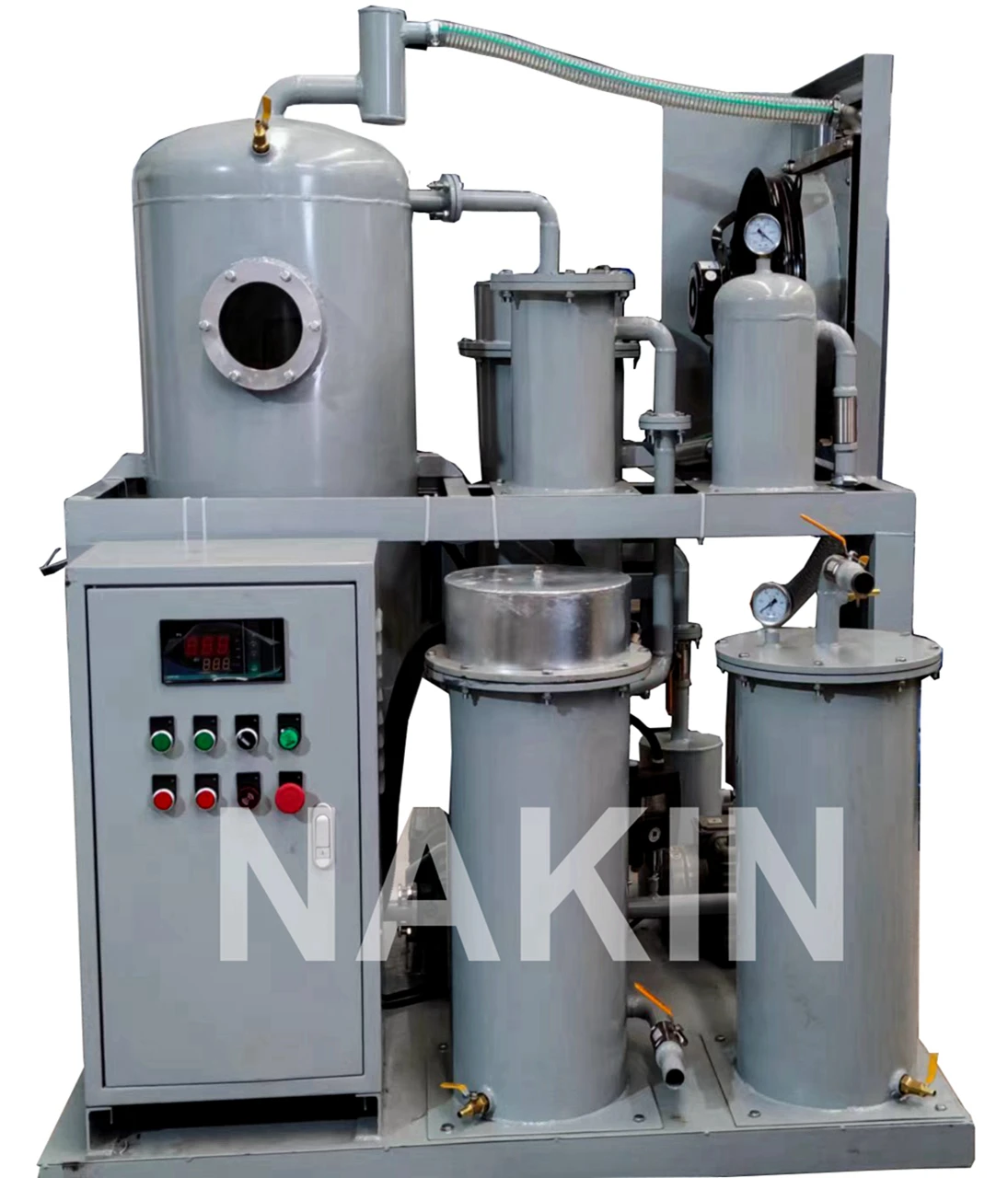 High Vacuum Waste Turbine Oil Purifier Machine/Lubricating Oil recycling machine