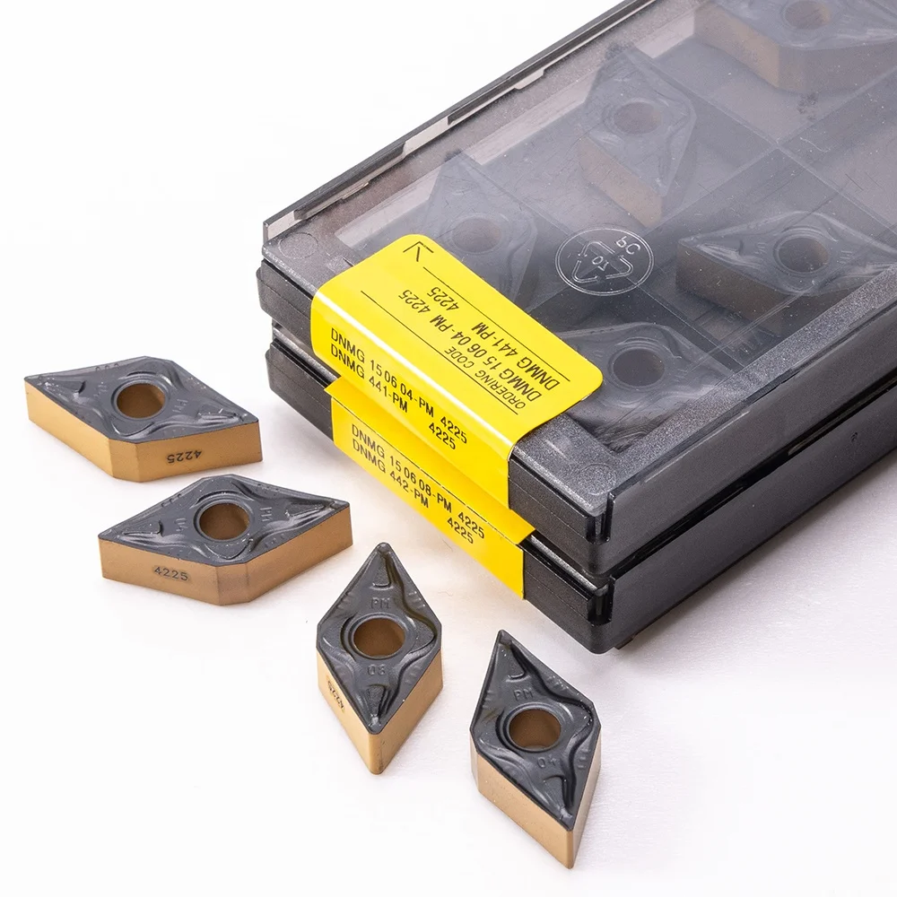 Authentic Sweden Sandviks CNC machine tool cutting blades DNMG110408-PM 4225/DNMG110404-PF 1525