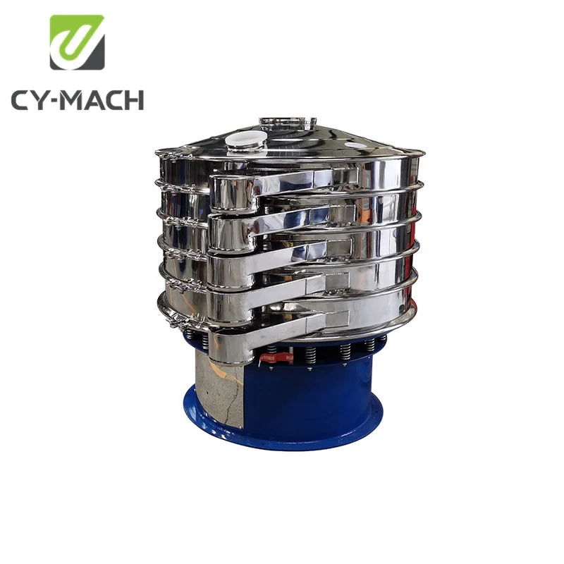 High output stainless steel vibrator circular sieve machine for spice sifting with ce certification