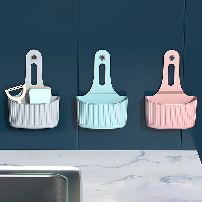 Wholesale Kitchen things sink hanging baskets stand sponge decorate hang basket