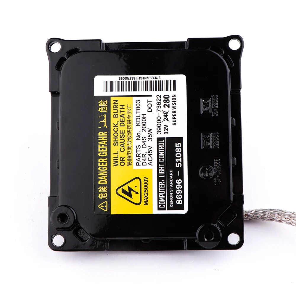 New Auto Lighting System Part High Bright HID Slim Xenon Ballast 12V 35W Fast Start HID Xenon Headlight Ballast D4S D4R D4C