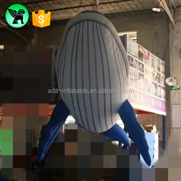 Event Party Decoration Whale Inflatable Customized 5m Inflatable Whale model A5045